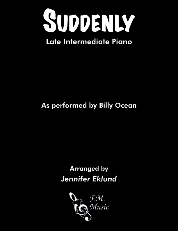 Suddenly (Late Intermediate Piano)